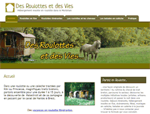 Tablet Screenshot of desroulottesetdesvies.org